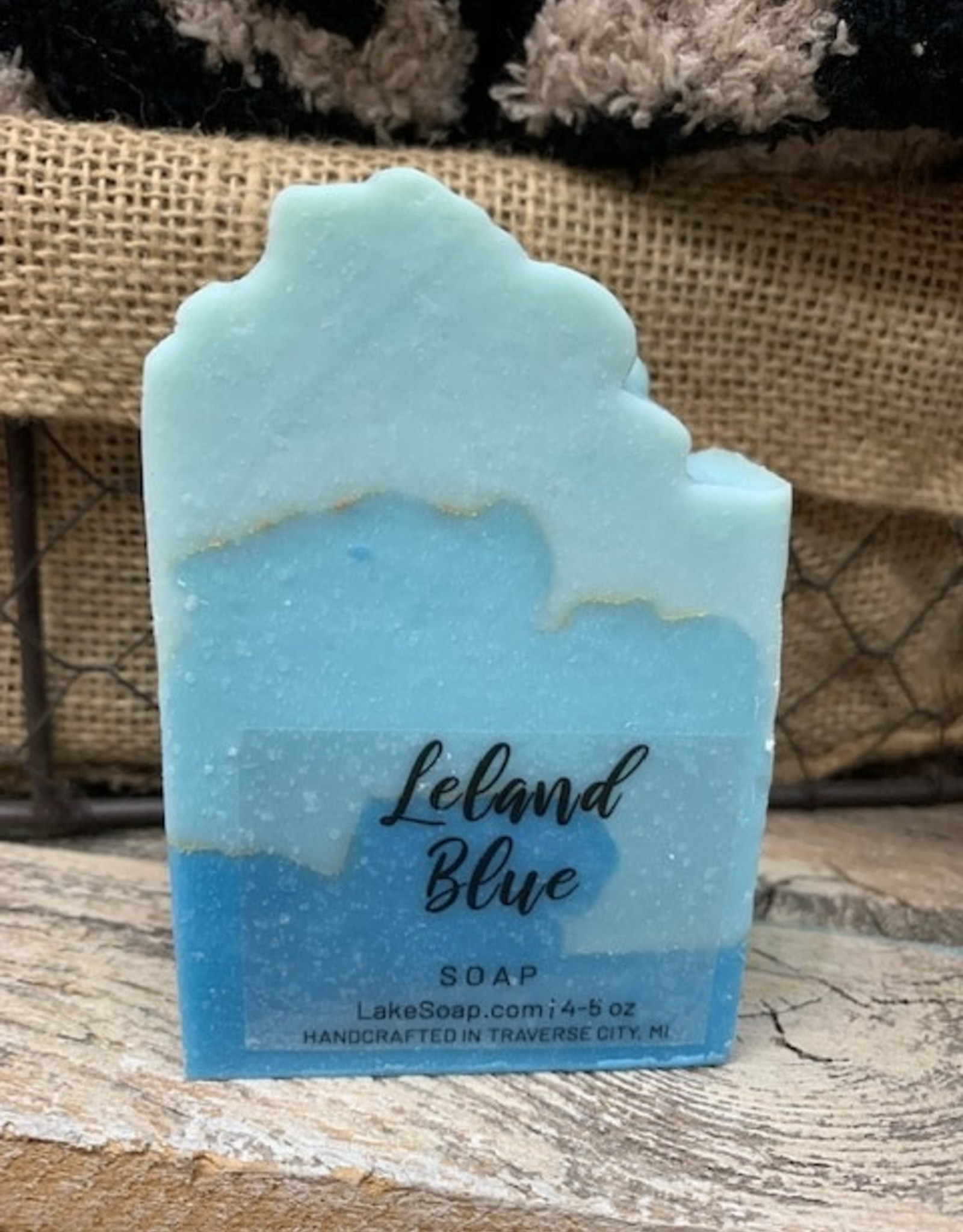 Beauty Lake Soap, Leland Blue