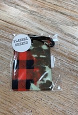 Air Freshener Flannel & Camo w/ Flannel Sheets Scent Freshie