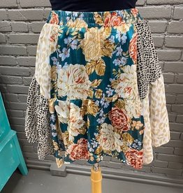 Skirt Rue Floral Patterned Skirt