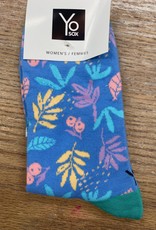 Socks Women’s Crew Socks,TropicalLeaves