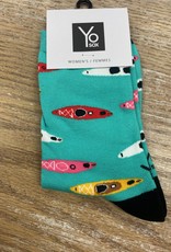 Socks Women’s Crew Socks,Kayak