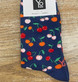 Socks Women’s Crew Socks, Cherries