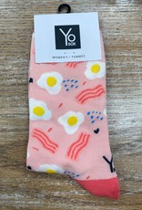 Socks Women’s Crew Socks, BaconandEggs2