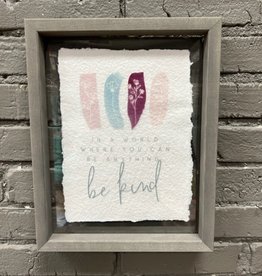 Decor Be Kind Wooden Sign