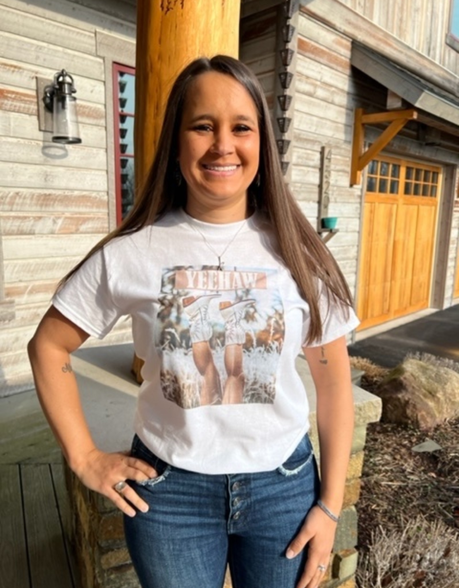 YeeHaw graphic tee - Glitz \u0026amp; Spurs