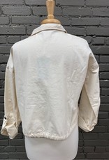 Jacket Carly ivory utility jacket