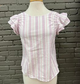 Top Clary Striped back tie top