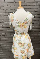 Dress Meadow floral v neck dress