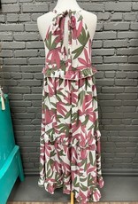 Dress Brittany Tropical Floral Maxi Dress