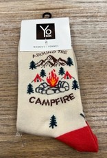 Socks Women's Crew Socks- Campfire