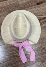 Hat Straw Folded Bow Hat