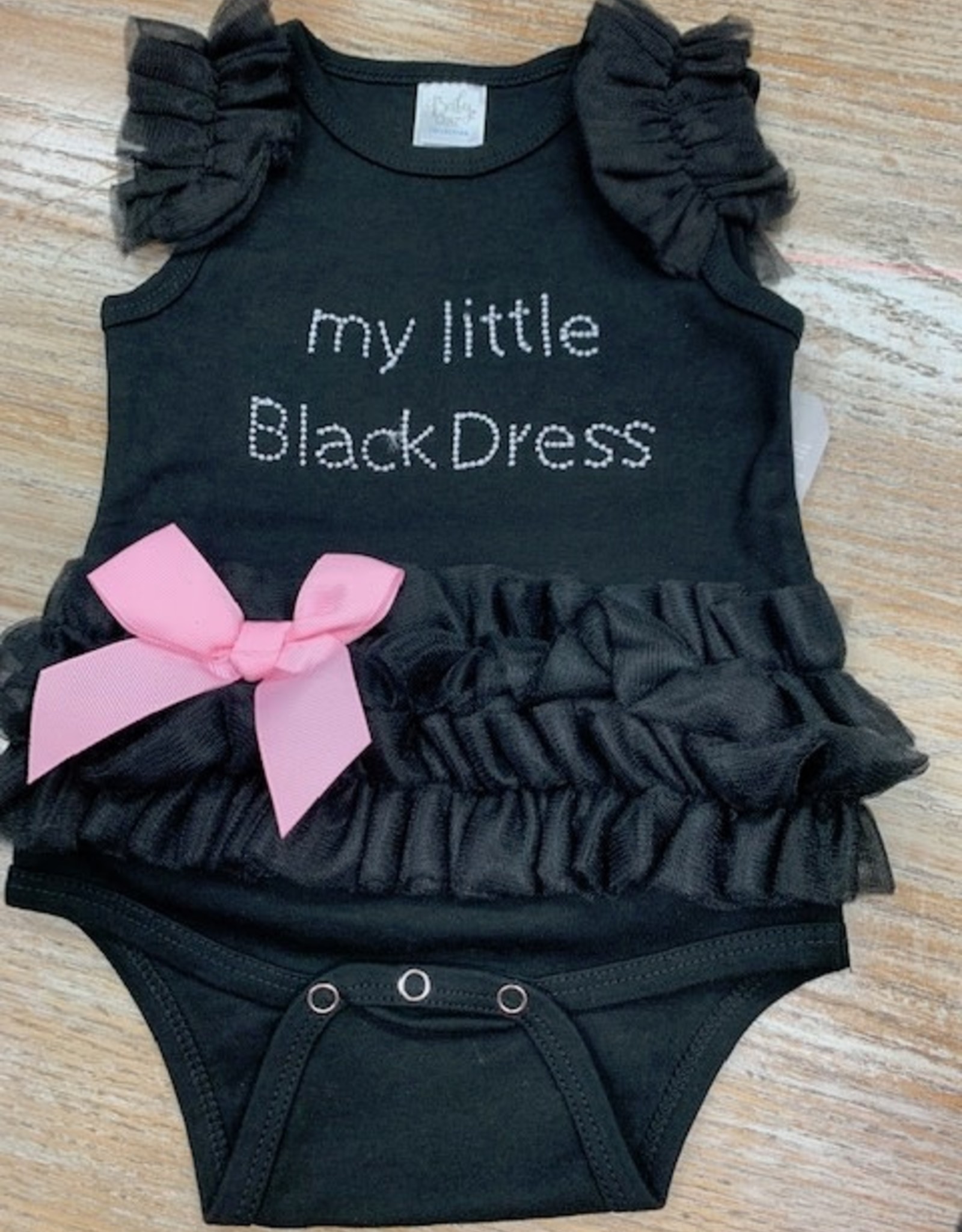 Kid's My Little Black Dress Baby- Ruffle