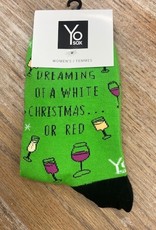 Socks Women's Crew Socks- DreamingWhite