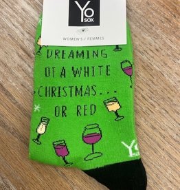 Socks Women's Crew Socks- DreamingWhite