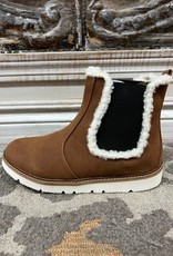 Boot Lola Tan Slip on Booties