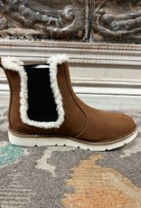 Boot Lola Tan Slip on Booties