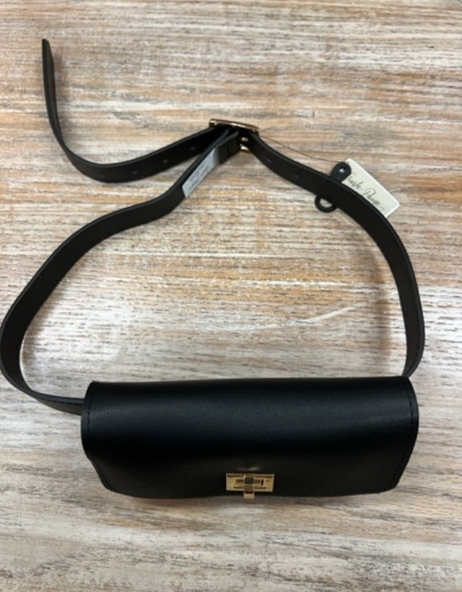 Bag Black Adjustable Belt Fanny Pack