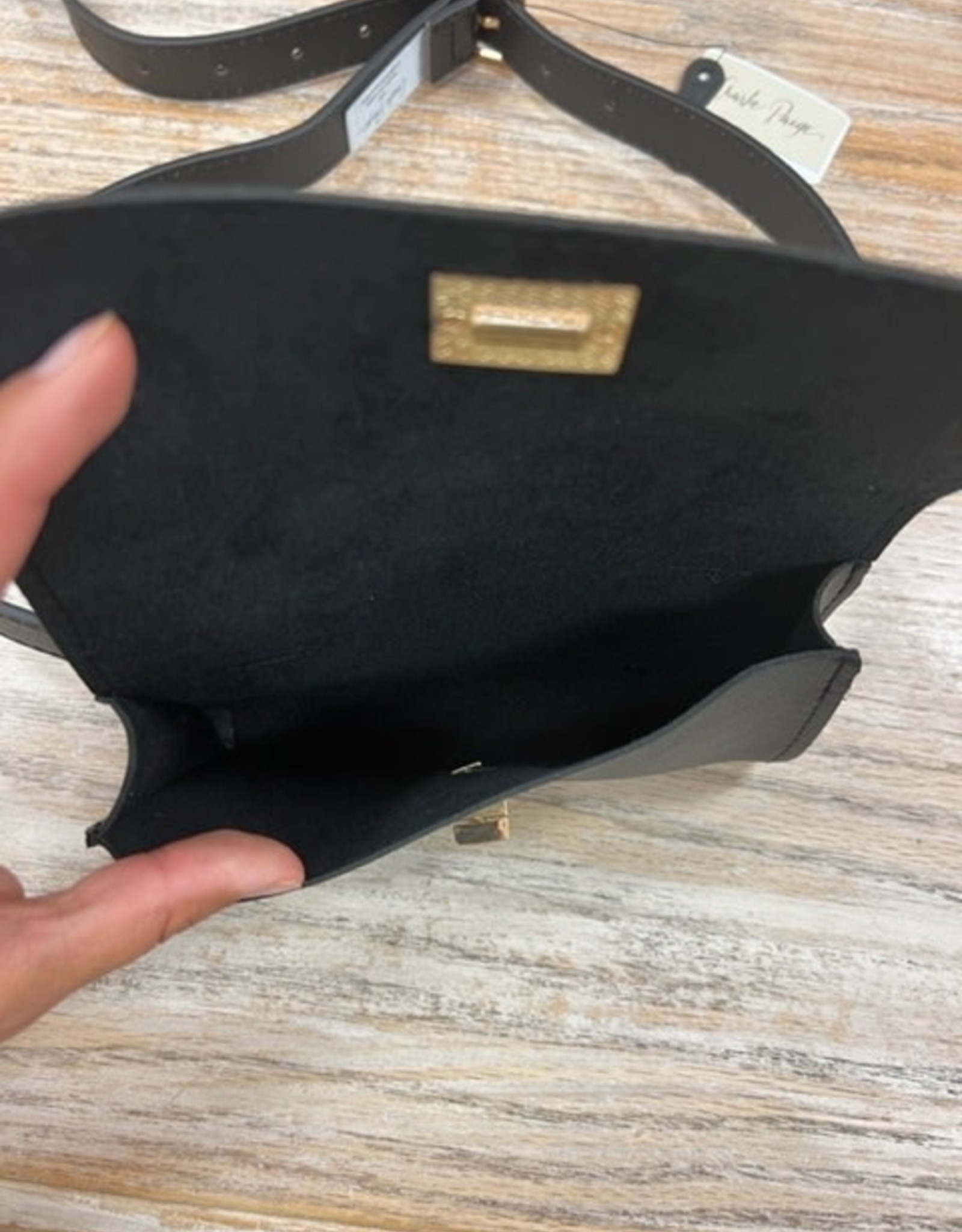 Bag Black Adjustable Belt Fanny Pack