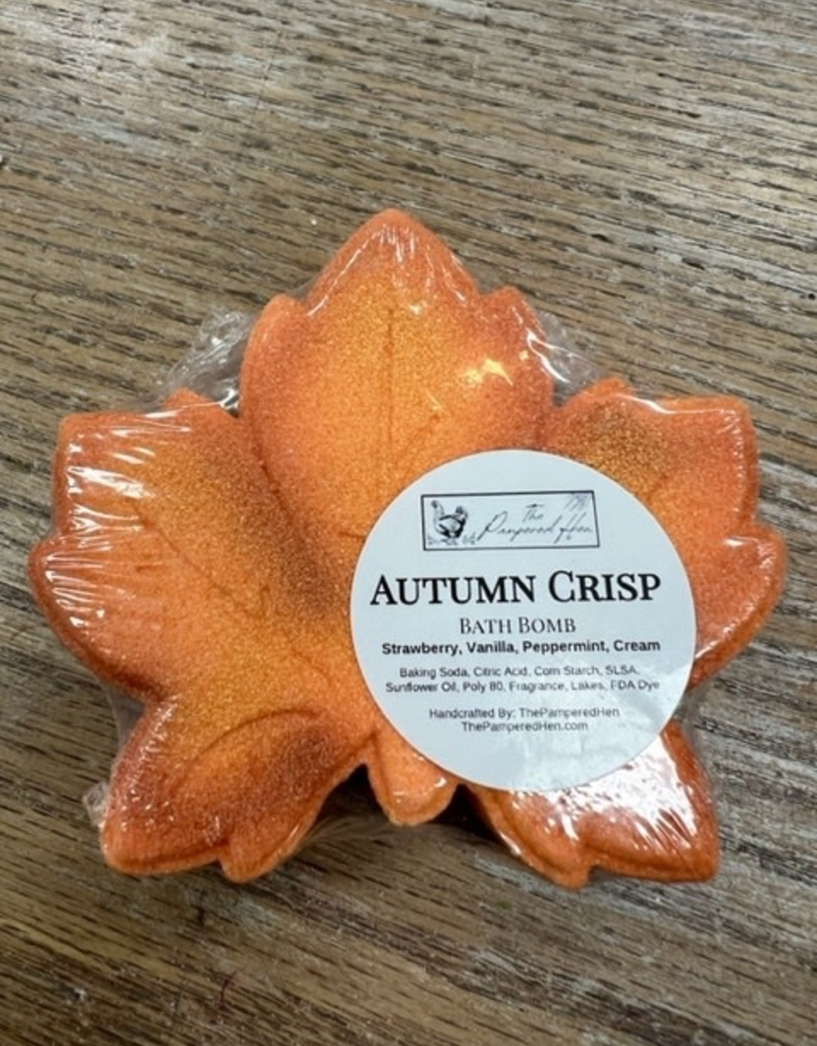 Beauty Autumn Crisp Leaf Bath Bomb