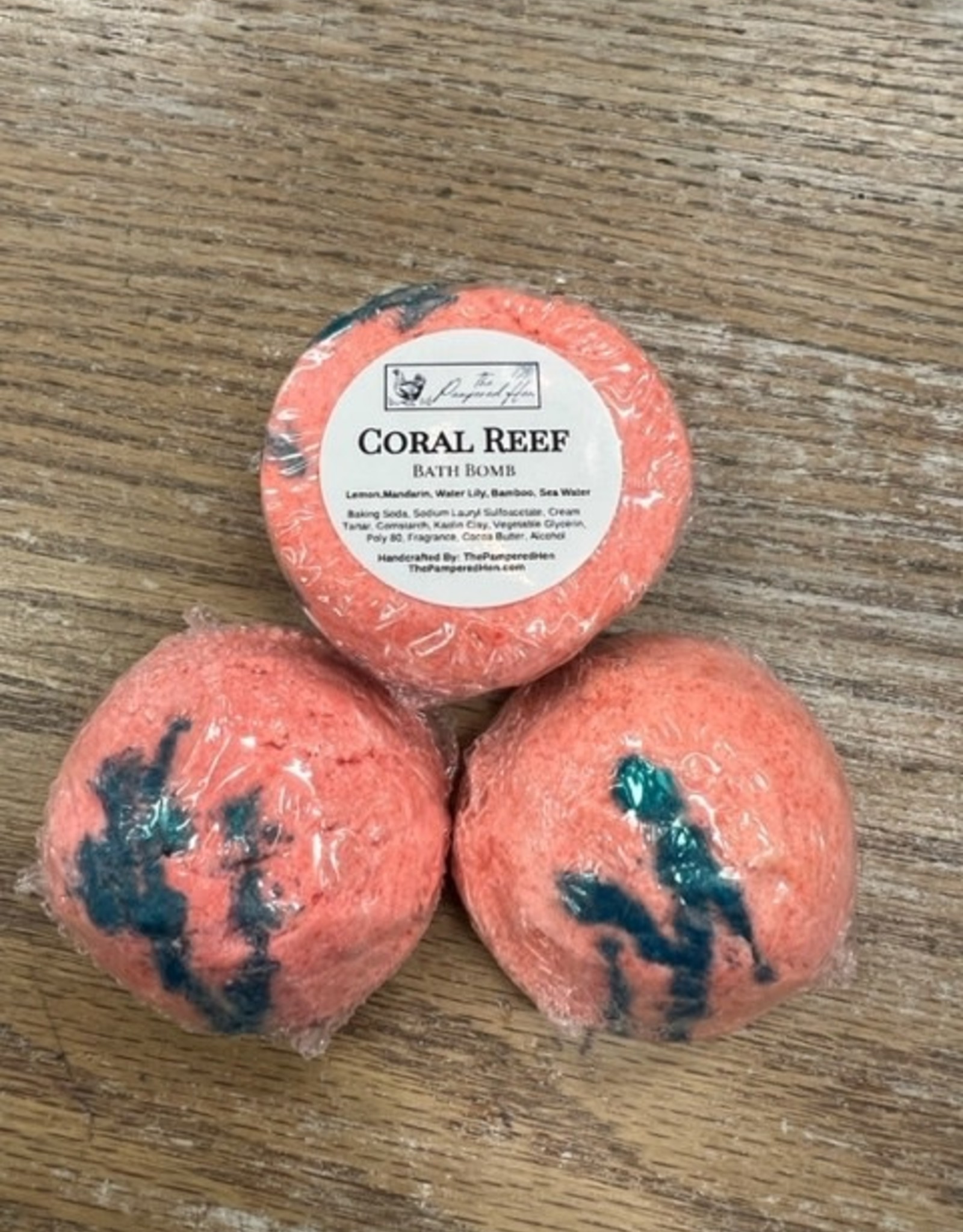 Beauty Coral Reef Bubble Scoop Bath Bomb