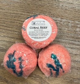 Beauty Coral Reef Bubble Scoop Bath Bomb