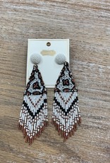 Jewelry Beaded Leopard Earrings