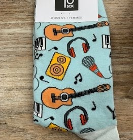 Socks Women's Crew Socks- Musician