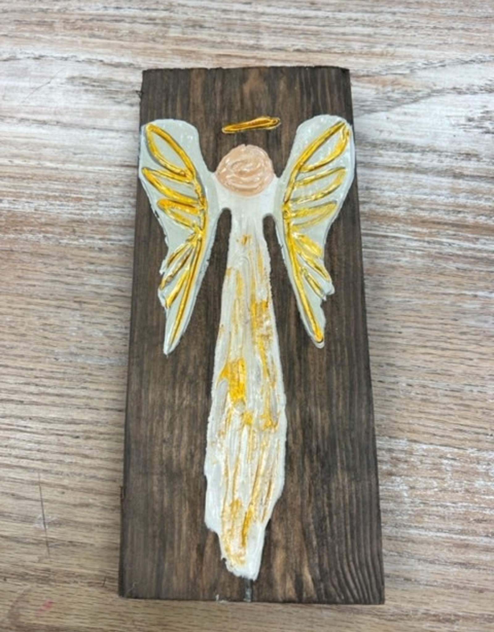 Decor Angel Reclaimed Plaque