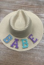 Hat Straw Babe Beach Hat