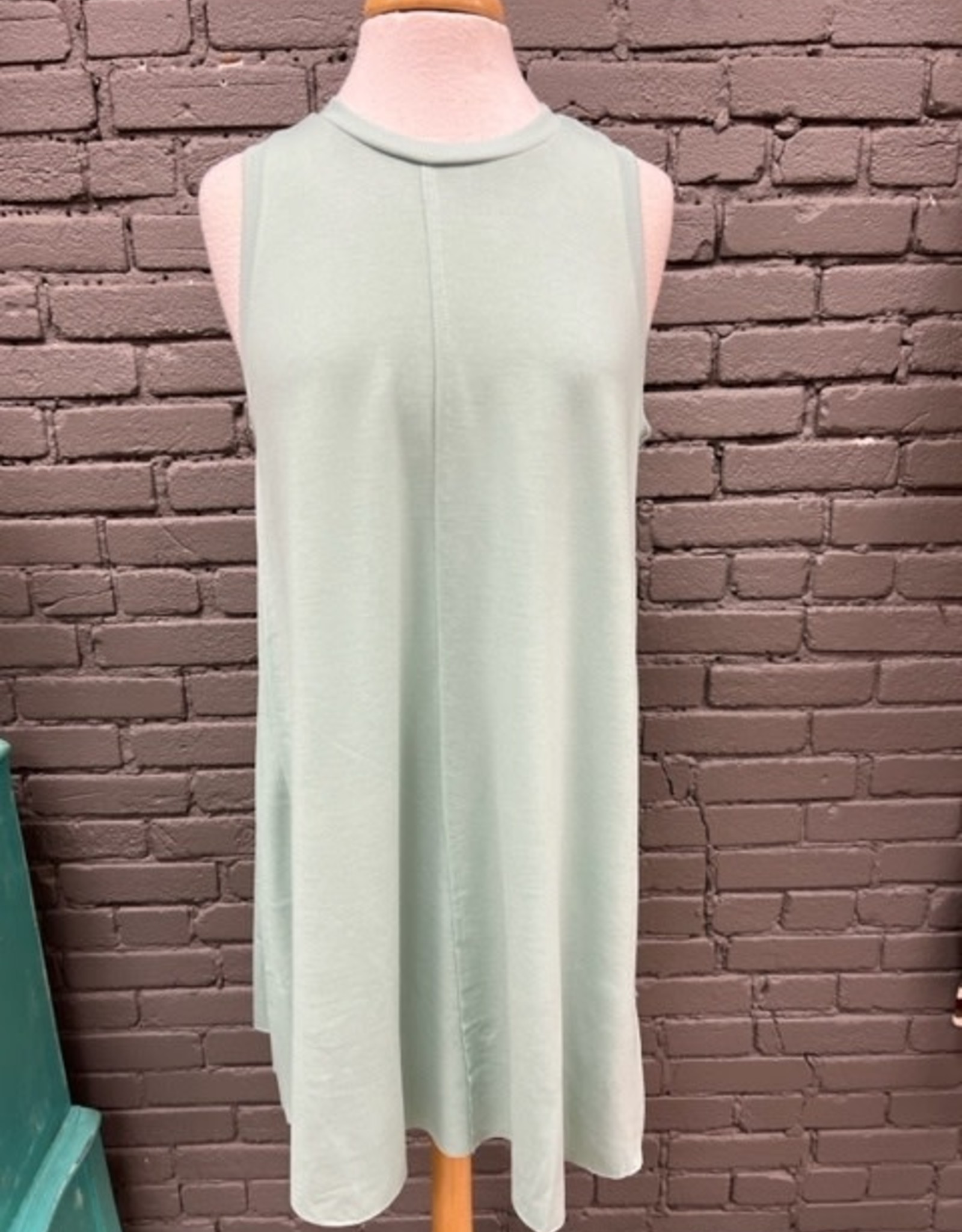 Dress Inman Seafoam Ribbed Dress