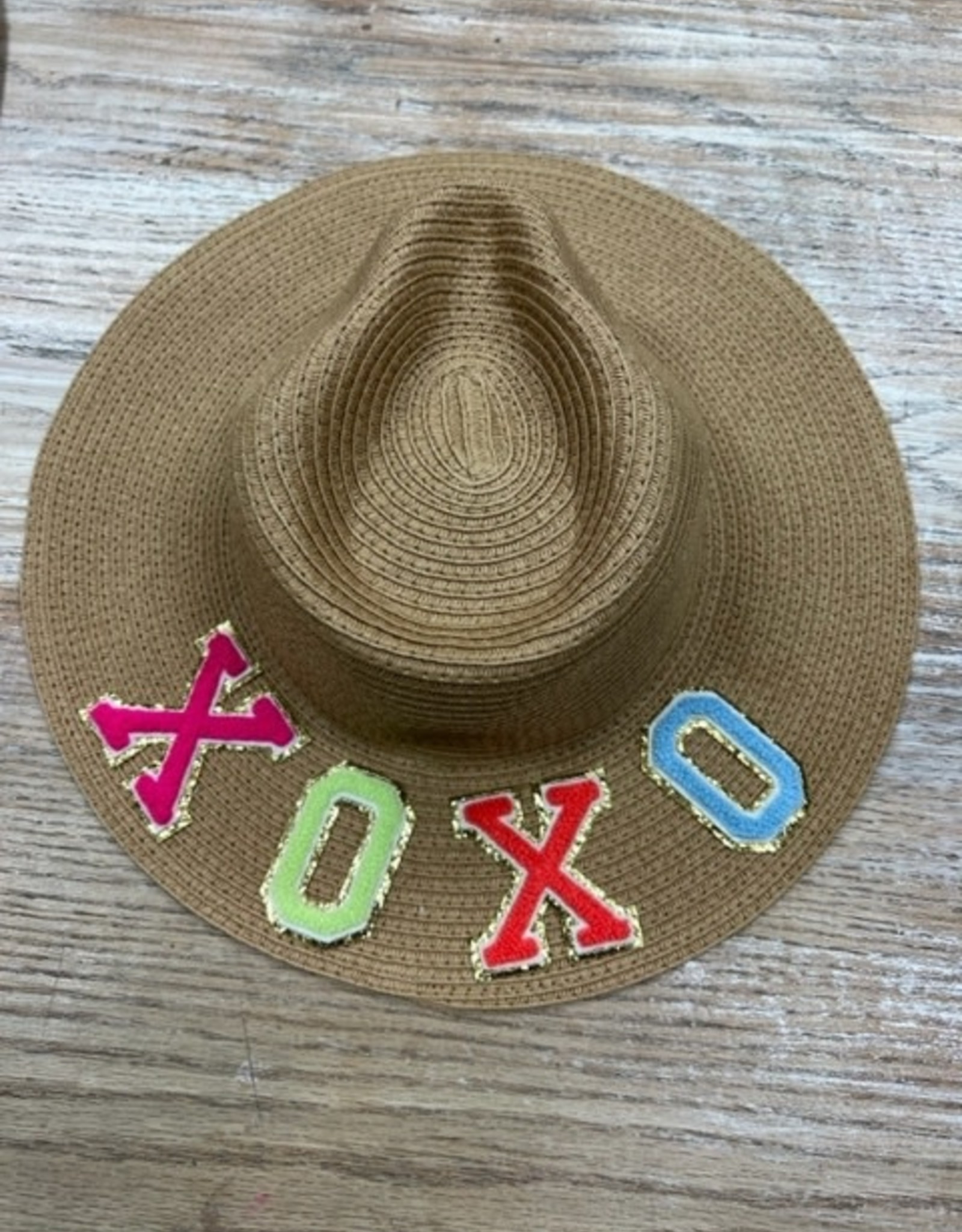 Hat Straw XOXO Beach Hat