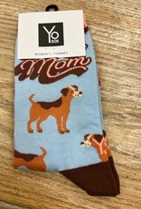 Socks Women's Crew Sock-Dog Mom