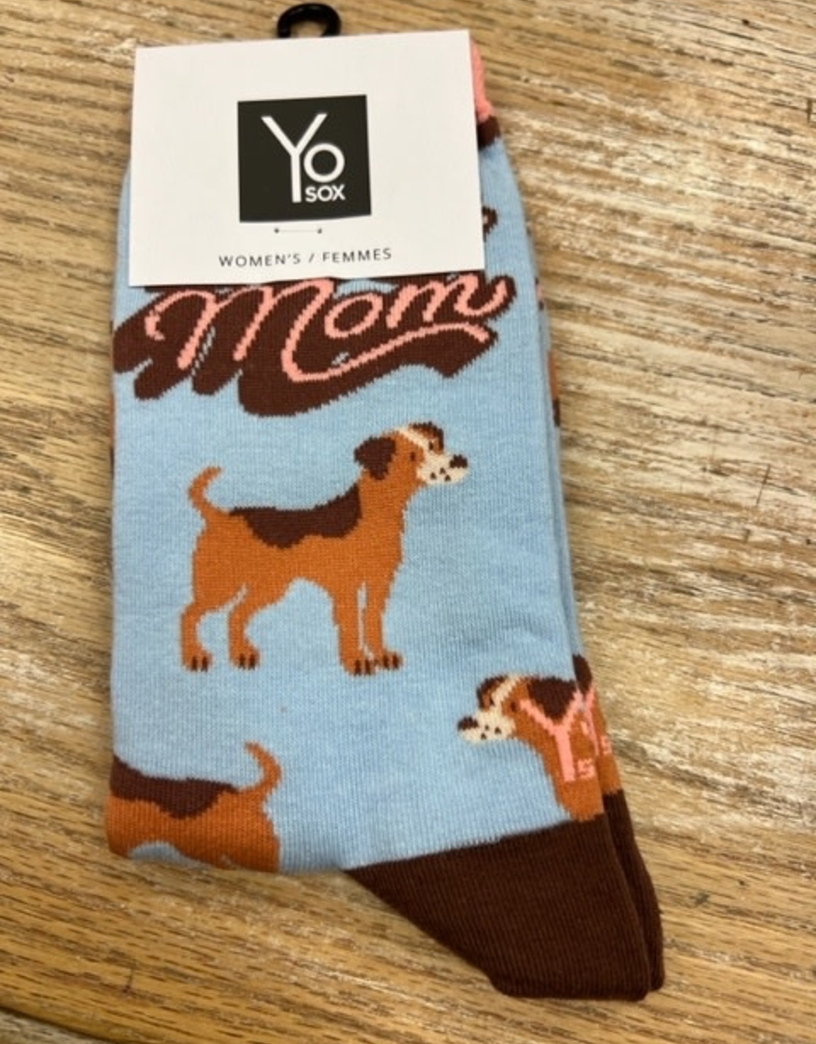 Socks Women's Crew Sock-Dog Mom