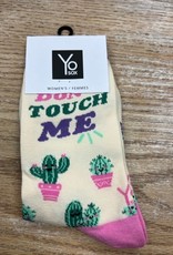 Socks Women's Crew Sock- Dont Touch Me