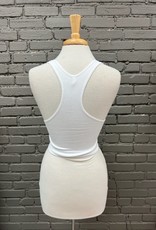 bra Ribbed V-Neck Padded Bra