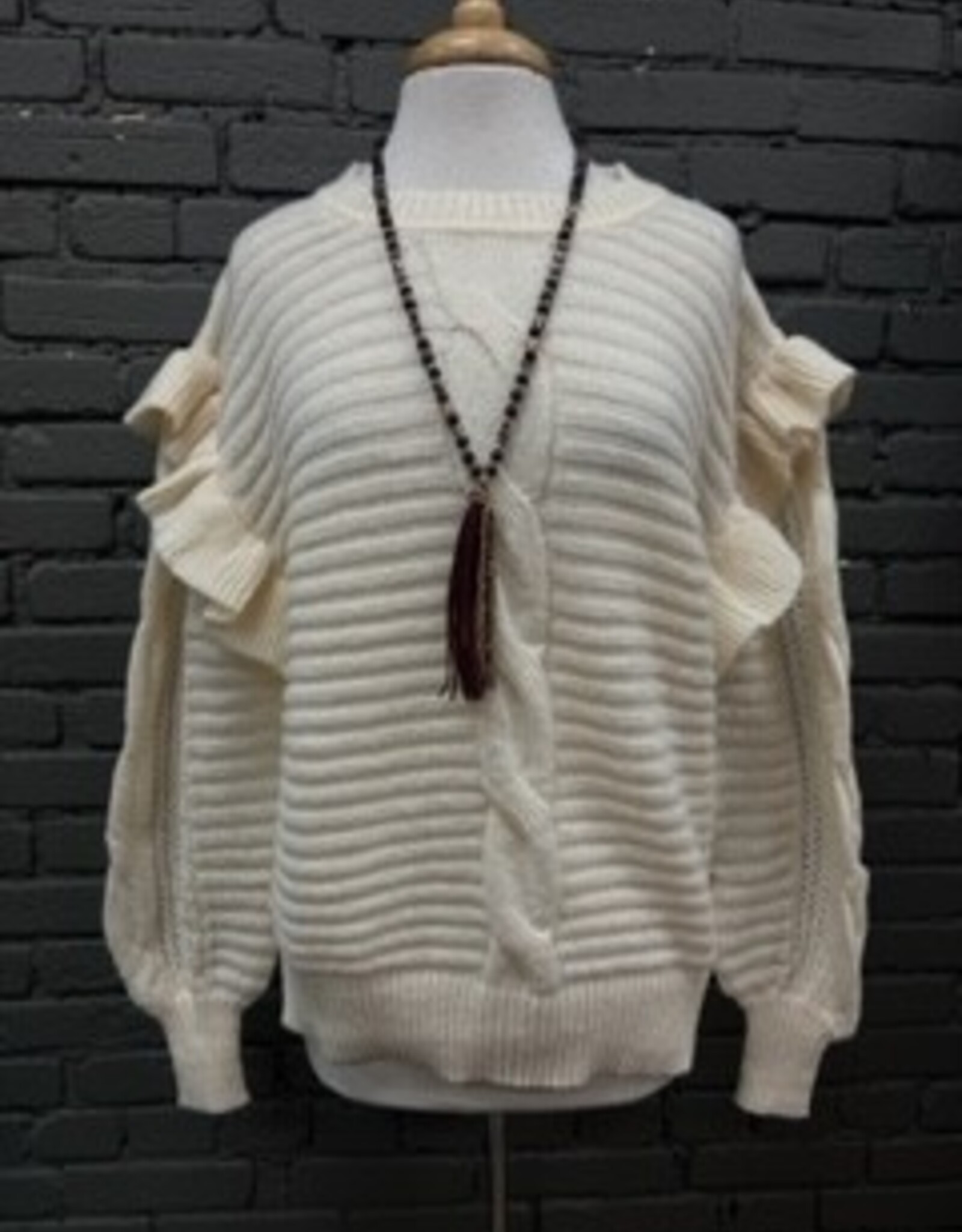 Sweater Willow Ruffle Sweater