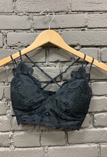 Lingerie Scalloped Lace Padded Bralette