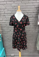 Dress Wendy Cherry Button Up Dress