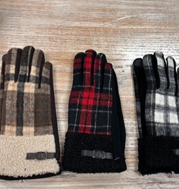 Gloves Tartan Boucle Gloves