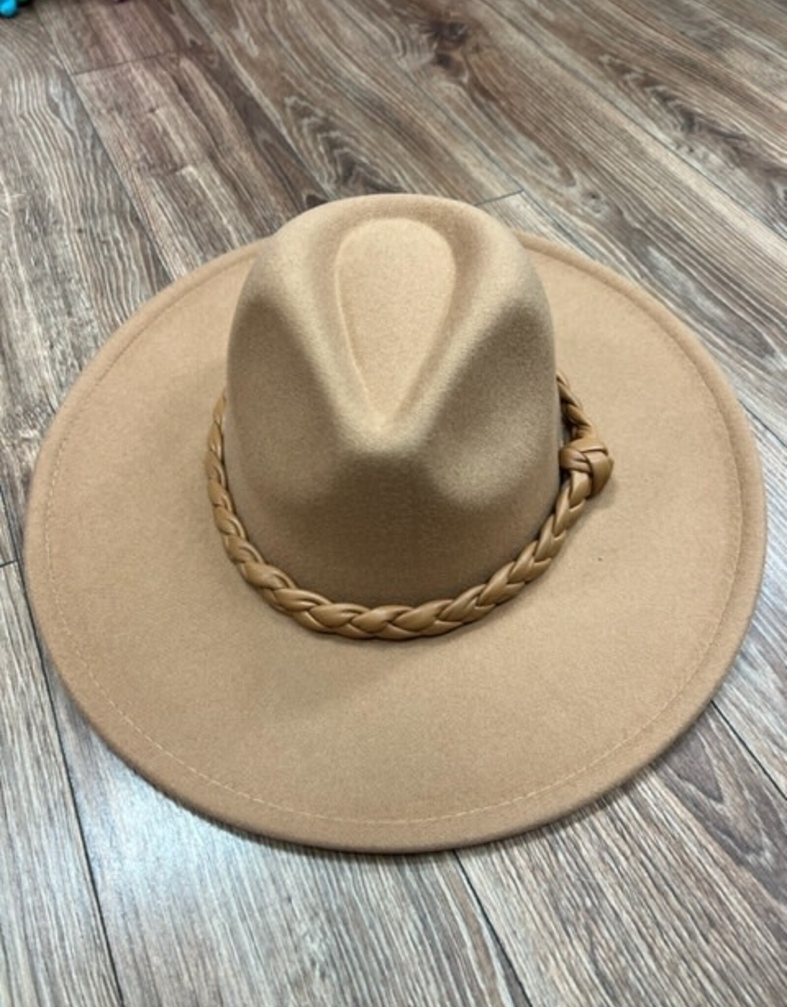 Hat Braided Fedora