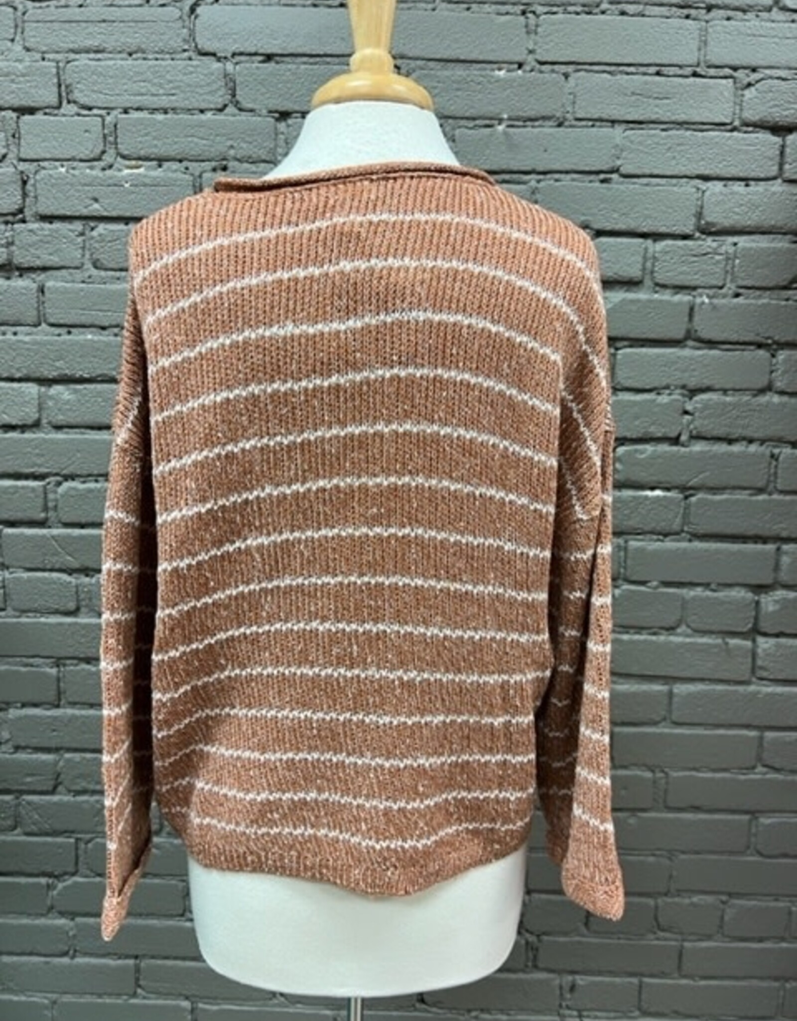 Sweater Daphne Sienna Stripe Sweater