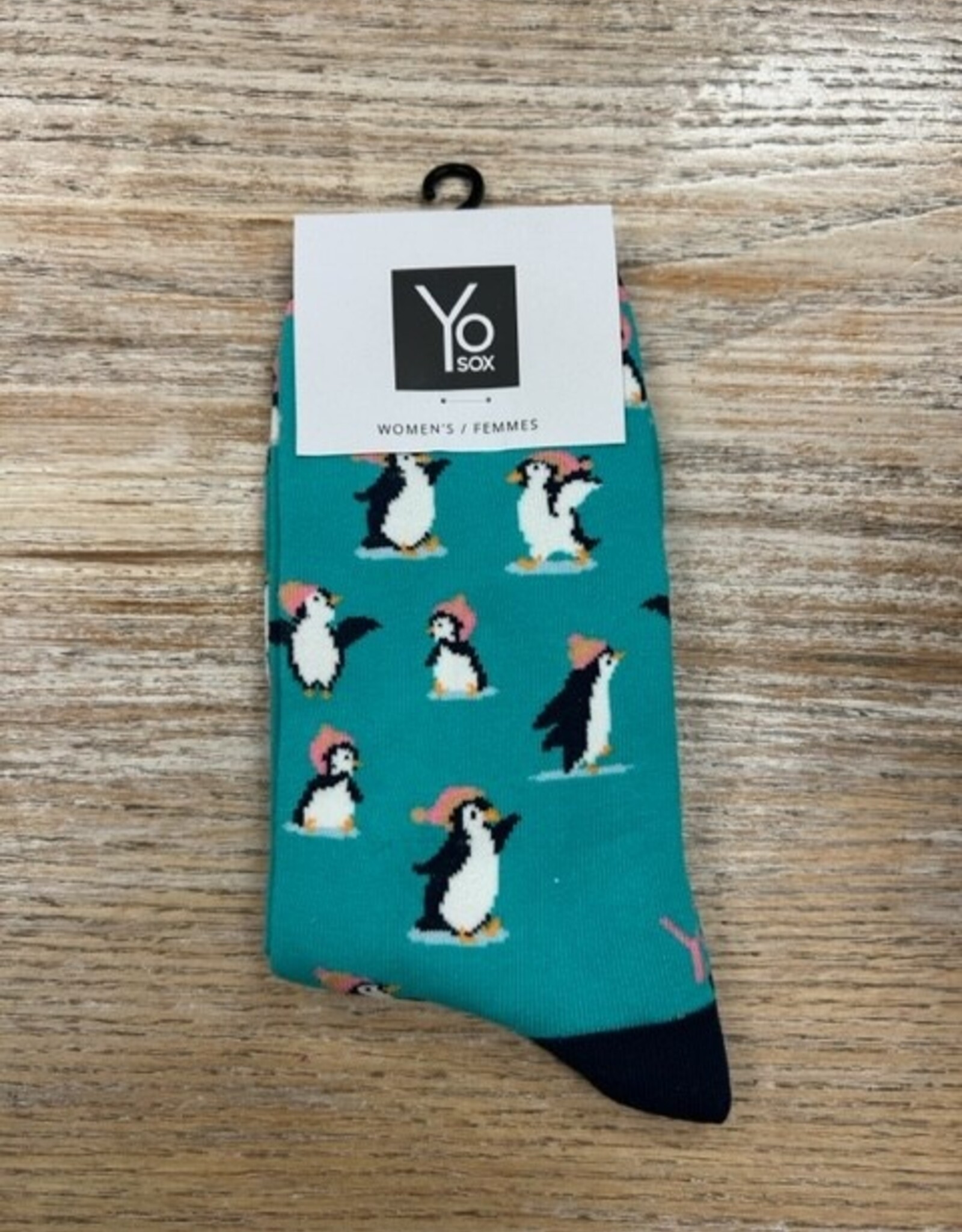 Socks Women's Crew Socks- Chill Penguins