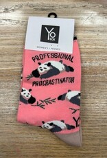 Socks Women's Crew Socks- Procrastinator