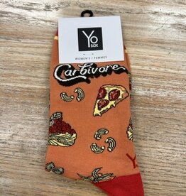 Socks Women's Crew Socks- Carbivore