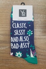 Socks Women's Crew Socks  - Classy Sassy