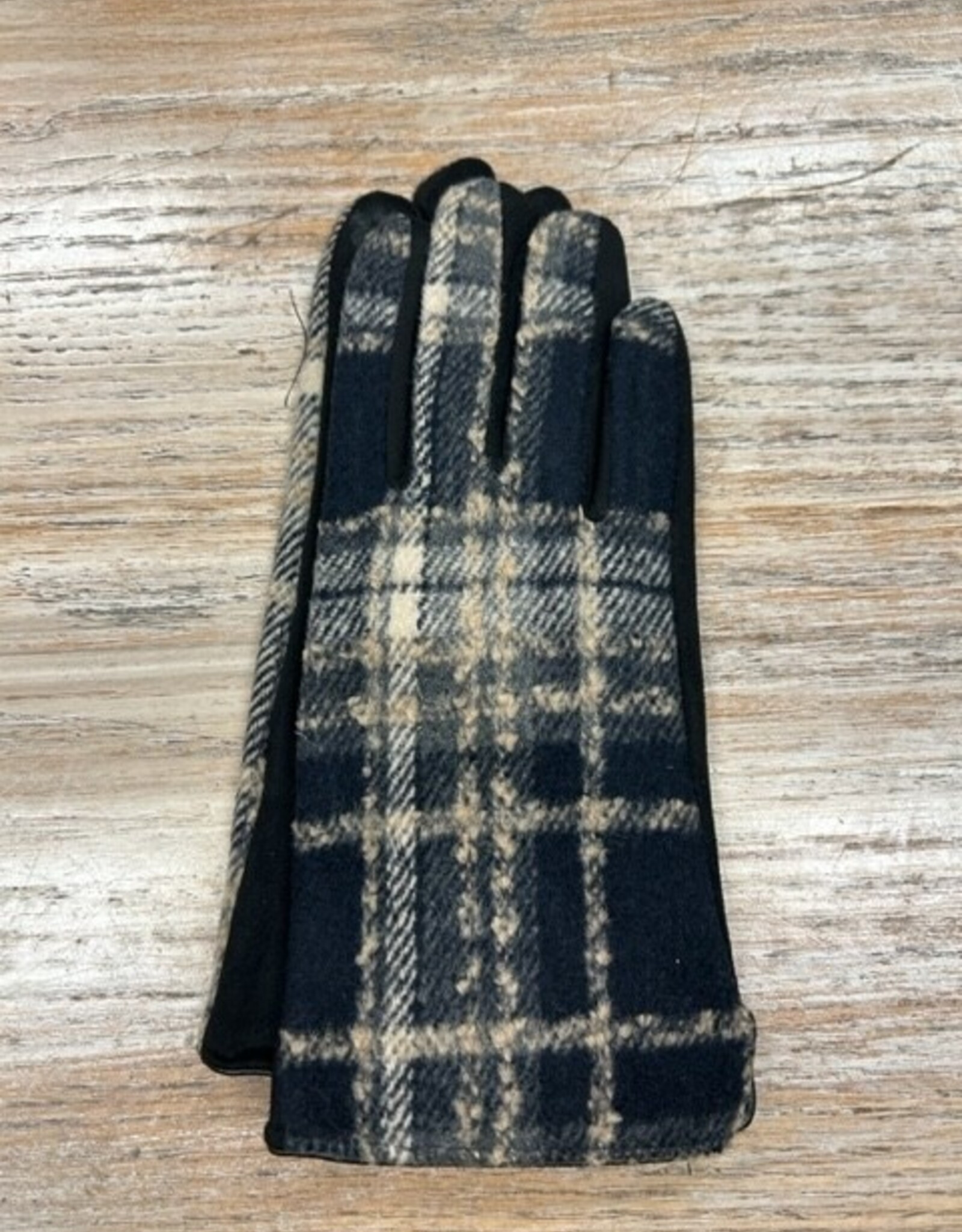 Gloves Plaid Gloves