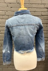 Jacket Sawyer Distressed Denim Jacket