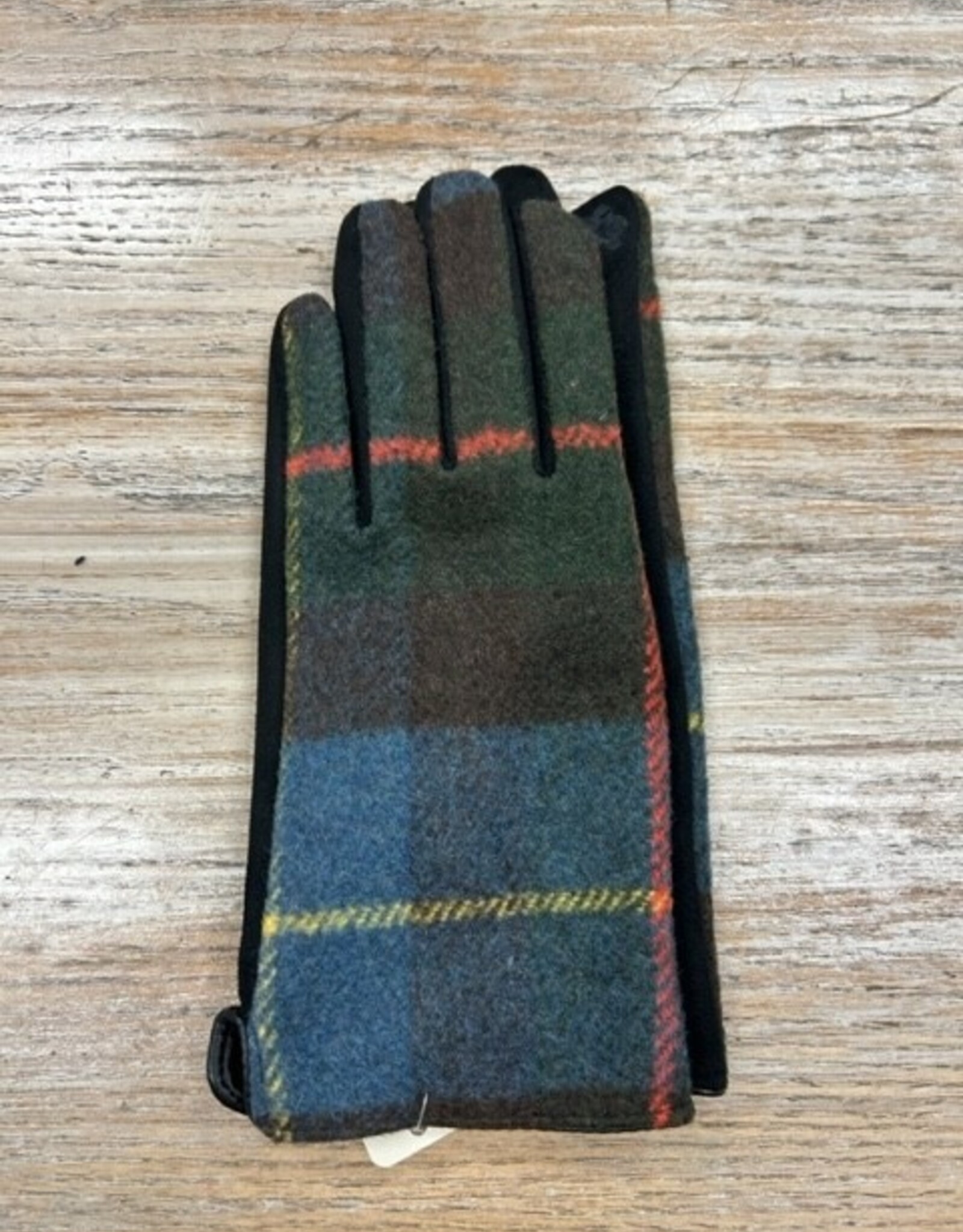 Gloves Plaid Gloves