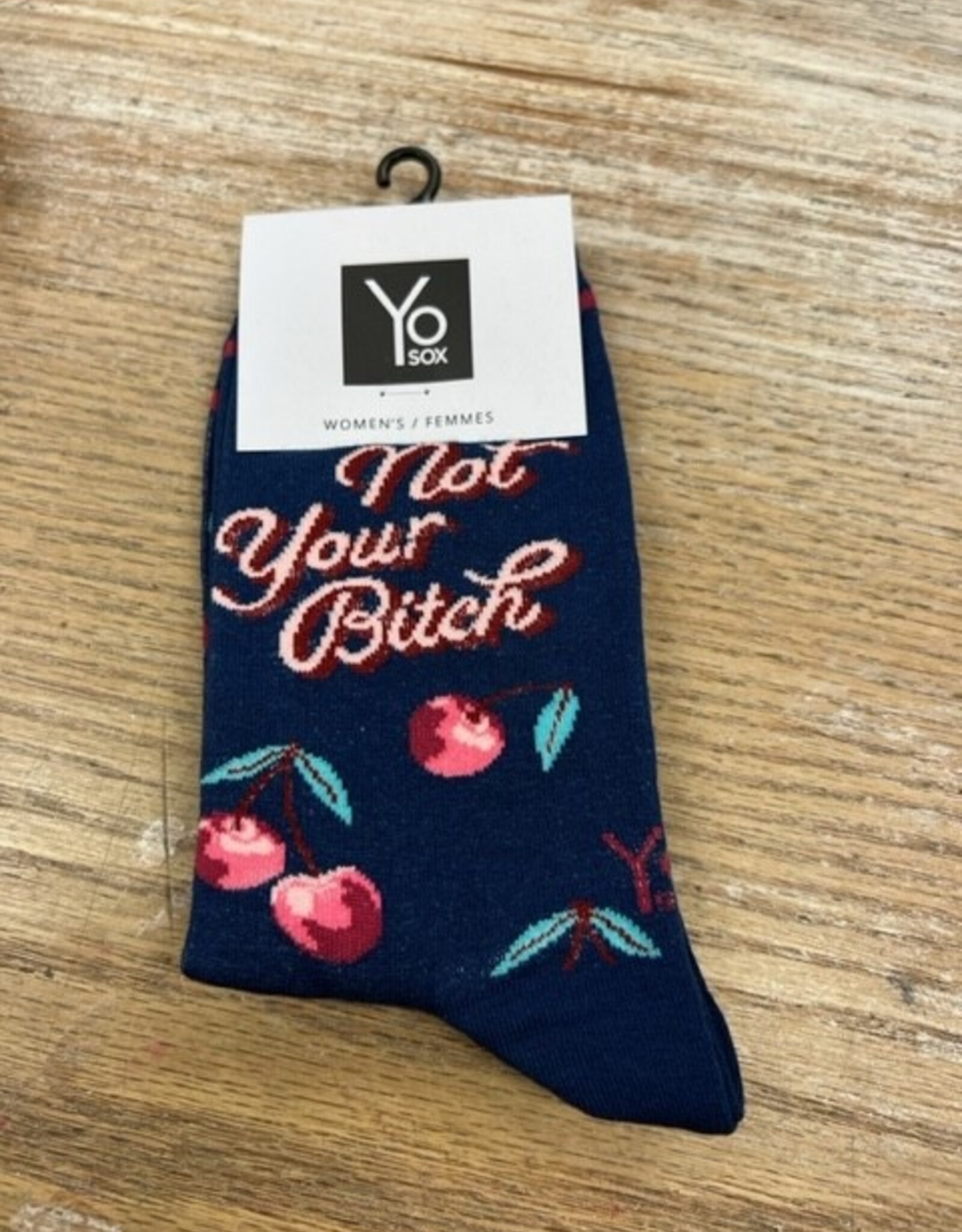 Socks Women's Crew Socks- Not Your Bitch