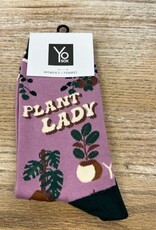 Socks Women's Crew Socks- Plant Lady